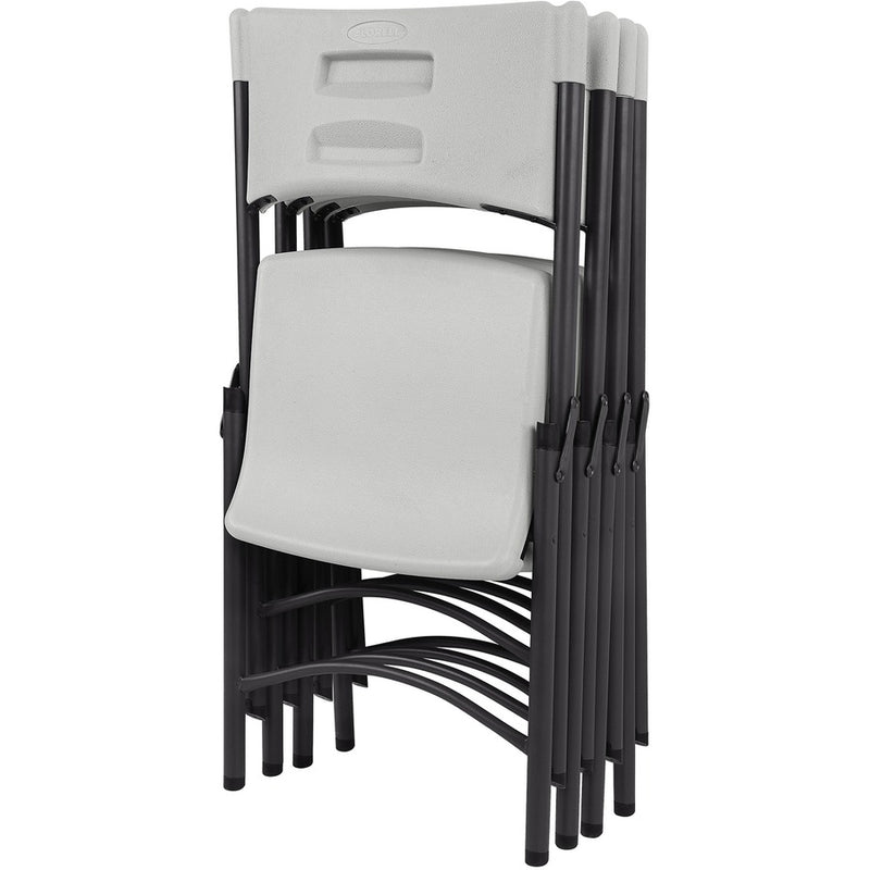 Load image into Gallery viewer, Lorell 4ct Heavy-duty Blow-Molded Folding Chairs
