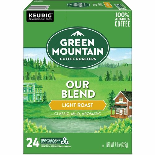 Load image into Gallery viewer, Green Mountain Coffee K-Cup, Pod Our Blend Keurig Single-Serve K-Cup Pods, Light Roast Coffee, 24 Count
