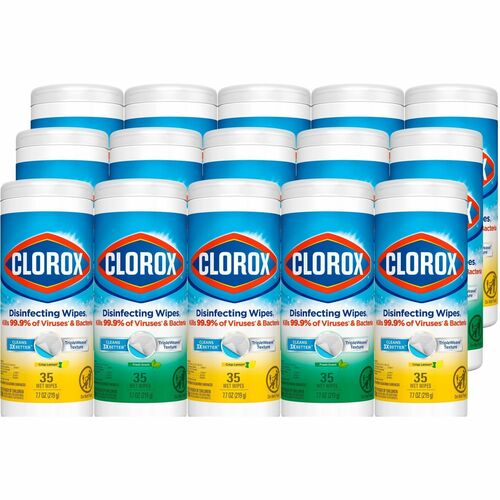 Clorox Disinfecting Cleaning Wipes 15 ct Value Pack