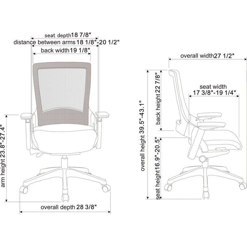 Load image into Gallery viewer, Lorell Serenity Series Executive Multifunction High-back Chair
