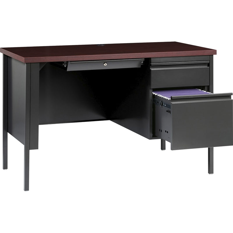 Load image into Gallery viewer, Lorell Fortress Series 45-1/2" Right Single-Pedestal Desk
