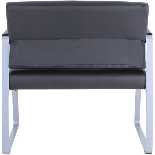 Lorell Healthcare Reception Big & Tall Sled Base Guest Chair