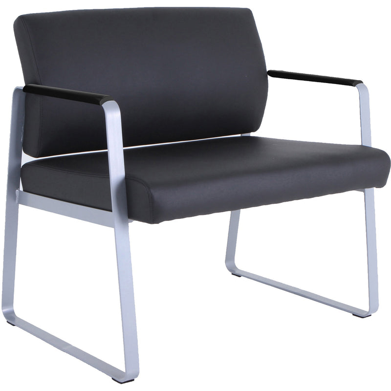 Load image into Gallery viewer, Lorell Healthcare Reception Big &amp; Tall Sled Base Guest Chair
